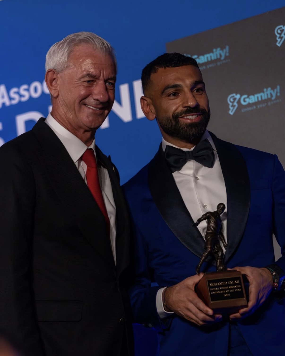 The Footballer of the year award